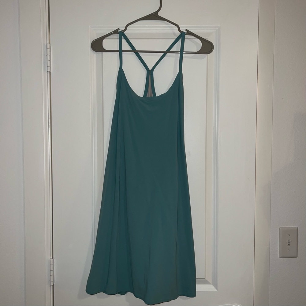Outdoor Voices Exercise Dress, Large, Teal